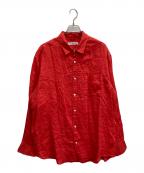 journal standard L'essageジャーナルスタンダード レサージュ）の古着「26SS エアリネン Plainシャツ」｜レッド