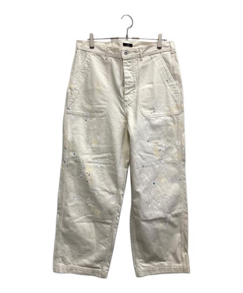 YLEVE（イレーヴ）YLEVE (イレーヴ) 26SS US NAVY M-45タイプ ハンドペイントデニム ベージュ サイズ:5の古着・服飾アイテム
