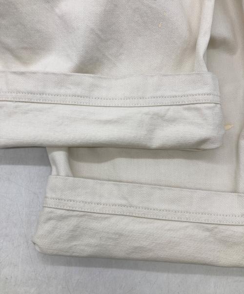 YLEVE（イレーヴ）YLEVE (イレーヴ) 26SS US NAVY M-45タイプ ハンドペイントデニム ベージュ サイズ:5の古着・服飾アイテム