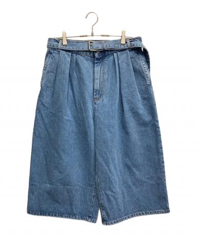 DRIES VAN NOTEN ベルテッドデニムショーツ 中古・古着通販】DRIES VAN NOTEN (ドリスヴァンノッテン) PREACHES SH