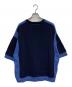 MAISON SPECIAL (メゾンスペシャル) Different Materials Docking Prime-Over Dry Waffle T-shirt ネイビー サイズ:2：9000円