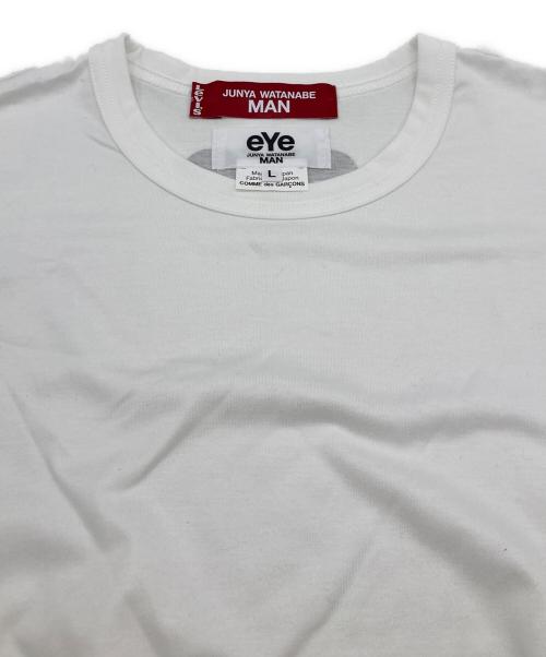JUNYA WATANABE MAN（ジュンヤワタナベマン）JUNYA WATANABE MAN (ジュンヤワタナベマン) LEVI'S (リーバイス) Tシャツ 綿度詰天竺 製品プリント ホワイト サイズ:Lの古着・服飾アイテム
