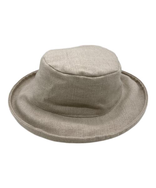 ARMEN（アーメン）ARMEN (アーメン) リネンバケットハット ベージュの古着・服飾アイテム