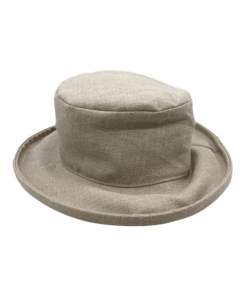 ARMEN（アーメン）ARMEN (アーメン) リネンバケットハット ベージュの古着・服飾アイテム