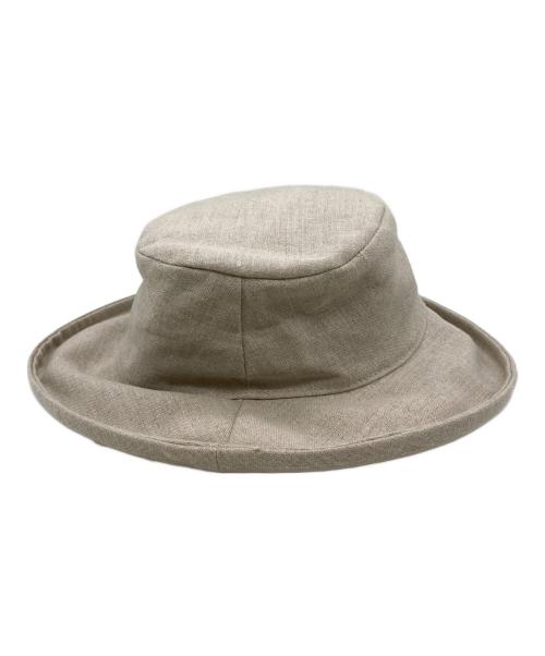 ARMEN（アーメン）ARMEN (アーメン) リネンバケットハット ベージュの古着・服飾アイテム