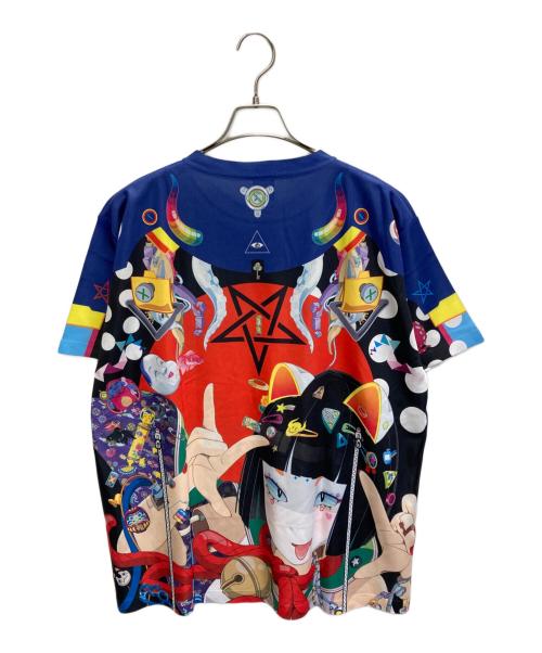 MITSUME（ミツメ）MITSUME (ミツメ) Blue World TEE マルチカラー サイズ:XLの古着・服飾アイテム