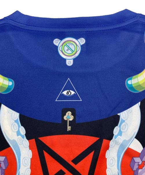 MITSUME（ミツメ）MITSUME (ミツメ) Blue World TEE マルチカラー サイズ:XLの古着・服飾アイテム