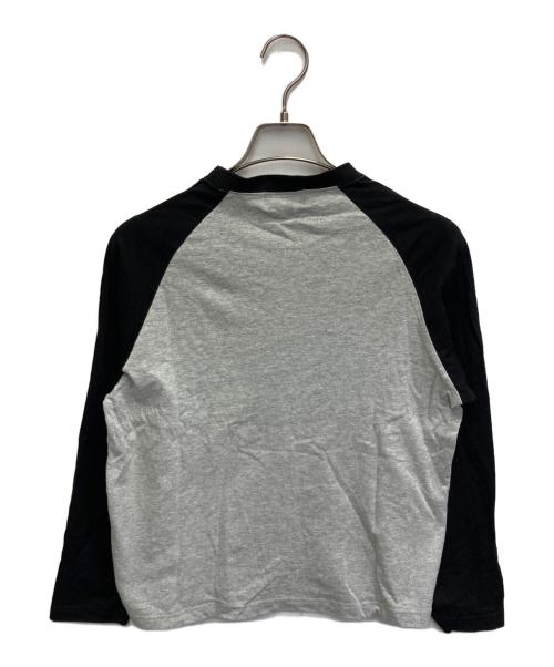 AFB（エーエフビー）AFB (エーエフビー) ラグランカットソー グレー サイズ:Mの古着・服飾アイテム