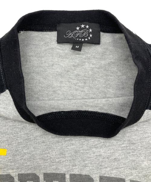 AFB（エーエフビー）AFB (エーエフビー) ラグランカットソー グレー サイズ:Mの古着・服飾アイテム