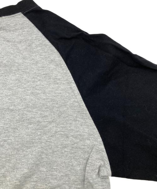 AFB（エーエフビー）AFB (エーエフビー) ラグランカットソー グレー サイズ:Mの古着・服飾アイテム