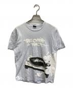 stussyステューシー）の古着「プリントTシャツ」｜ブルー