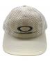 OAKLEY (オークリー) キャップ ホワイト：6000円