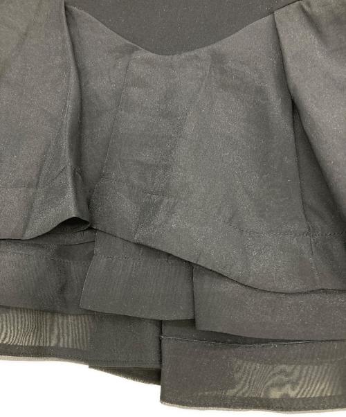 CELFORD（セルフォード）CELFORD (セルフォード) ペプラムドッキングカットトップス ブラック サイズ:1の古着・服飾アイテム