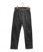 LEVI'Sリーバイス）の古着「先染め501ブラックデニムパンツ」｜ブラック
