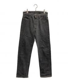 LEVI'S（リーバイス）の古着「先染め501ブラックデニムパンツ」｜ブラック