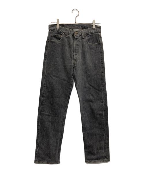 LEVI'S（リーバイス）LEVI'S (リーバイス) 先染め501ブラックデニムパンツ ブラック サイズ:W30/L30の古着・服飾アイテム