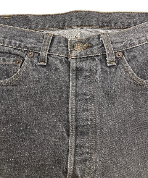 LEVI'S（リーバイス）LEVI'S (リーバイス) 先染め501ブラックデニムパンツ ブラック サイズ:W30/L30の古着・服飾アイテム