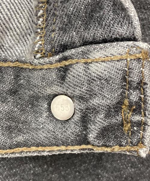 LEVI'S（リーバイス）LEVI'S (リーバイス) 先染め501ブラックデニムパンツ ブラック サイズ:W30/L30の古着・服飾アイテム