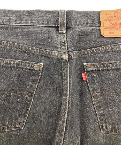 LEVI'S（リーバイス）LEVI'S (リーバイス) 先染め501ブラックデニムパンツ ブラック サイズ:W30/L30の古着・服飾アイテム