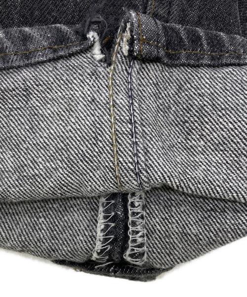 LEVI'S（リーバイス）LEVI'S (リーバイス) 先染め501ブラックデニムパンツ ブラック サイズ:W30/L30の古着・服飾アイテム