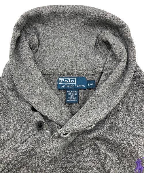 POLO RALPH LAUREN（ポロ・ラルフローレン）POLO RALPH LAUREN (ポロ・ラルフローレン) スウェット グレー サイズ:Lの古着・服飾アイテム