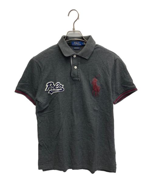 POLO RALPH LAUREN（ポロ・ラルフローレン）POLO RALPH LAUREN (ポロ・ラルフローレン) ビッグポニーポロシャツ グレー サイズ:Mの古着・服飾アイテム