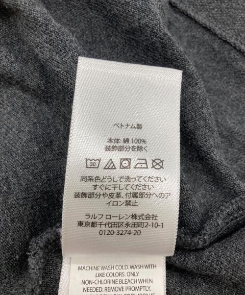 POLO RALPH LAUREN（ポロ・ラルフローレン）POLO RALPH LAUREN (ポロ・ラルフローレン) ビッグポニーポロシャツ グレー サイズ:Mの古着・服飾アイテム