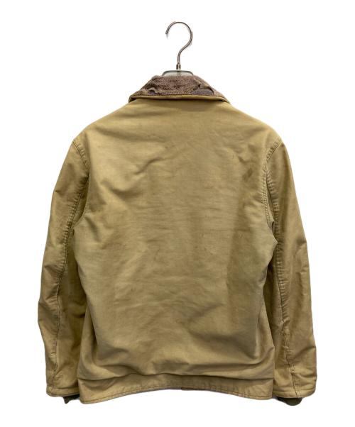 U'S NAVY（ユーエスネイビー）U'S NAVY (ユーエスネイビー) N-1 DECK JACKET ベージュ サイズ:不明の古着・服飾アイテム