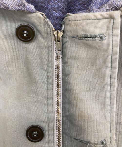 U'S NAVY（ユーエスネイビー）U'S NAVY (ユーエスネイビー) N-1 DECK JACKET ベージュ サイズ:不明の古着・服飾アイテム