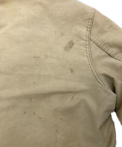 U'S NAVY（ユーエスネイビー）U'S NAVY (ユーエスネイビー) N-1 DECK JACKET ベージュ サイズ:不明の古着・服飾アイテム