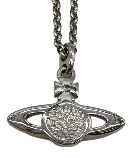 Vivienne Westwood（ヴィヴィアンウエストウッド）Vivienne Westwood (ヴィヴィアンウエストウッド) MINI BAS RELIEF PENDANT シルバー サイズ:48ｃｍの古着・服飾アイテム