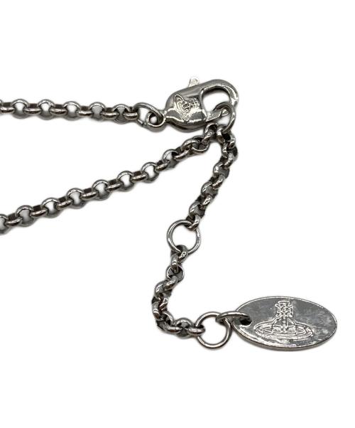 Vivienne Westwood（ヴィヴィアンウエストウッド）Vivienne Westwood (ヴィヴィアンウエストウッド) MINI BAS RELIEF PENDANT シルバー サイズ:48ｃｍの古着・服飾アイテム