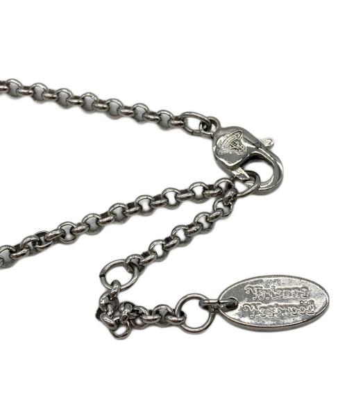 Vivienne Westwood（ヴィヴィアンウエストウッド）Vivienne Westwood (ヴィヴィアンウエストウッド) MINI BAS RELIEF PENDANT シルバー サイズ:48ｃｍの古着・服飾アイテム