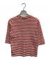 JUNYA WATANABE COMME des GARCONS ((ジュンヤワタナベ コムデギャルソン) AD2007 ボーダーカットソー レッド×ホワイト サイズ:FREE：8000円