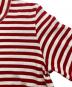 中古・古着 JUNYA WATANABE COMME des GARCONS ((ジュンヤワタナベ コムデギャルソン) AD2007 ボーダーカットソー レッド×ホワイト サイズ:FREE：8000円
