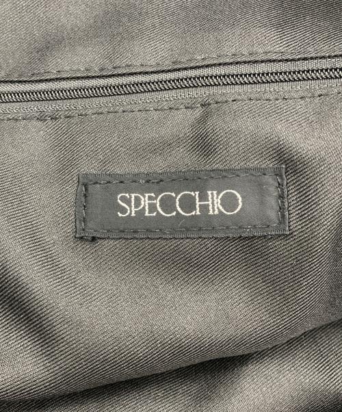 SPECCHIO（スペッチオ）SPECCHIO (スペッチオ) ワンショルダーバッグ ブラック×グレーの古着・服飾アイテム