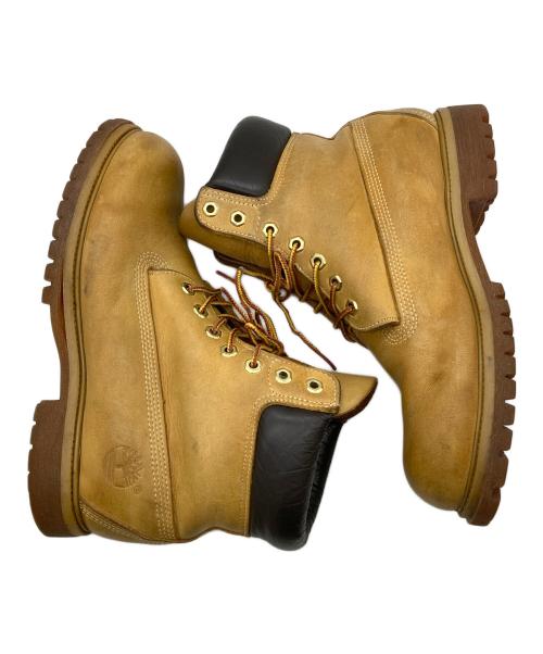 Timberland（ティンバーランド）Timberland (ティンバーランド) 6インチプレミアムウォータープルーフブーツ ブラウン サイズ:9Wの古着・服飾アイテム