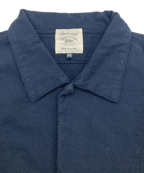 JACKMAN（ジャックマン）jackman (ジャックマン) BB shirt ネイビー サイズ:Mの古着・服飾アイテム