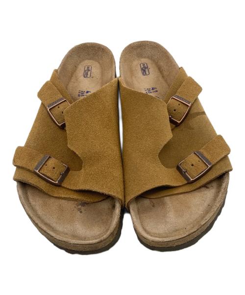 BIRKENSTOCK（ビルケンシュトック）BIRKENSTOCK (ビルケンシュトック) Zürich  チューリッヒサンダル ブラウン サイズ:26.5の古着・服飾アイテム