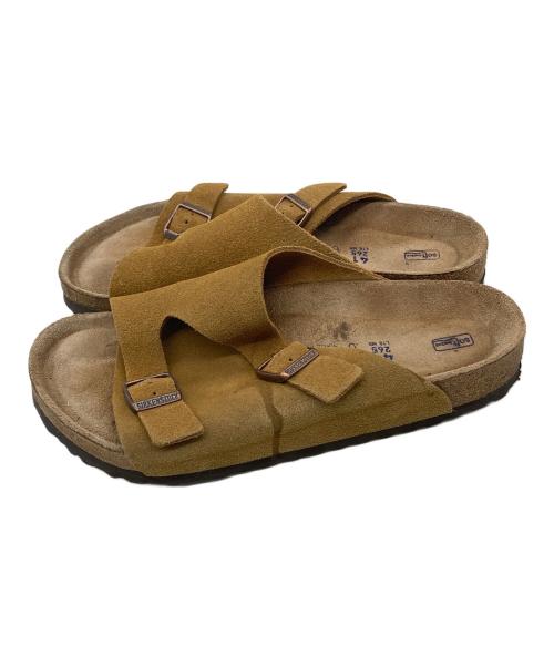 BIRKENSTOCK（ビルケンシュトック）BIRKENSTOCK (ビルケンシュトック) Zürich  チューリッヒサンダル ブラウン サイズ:26.5の古着・服飾アイテム