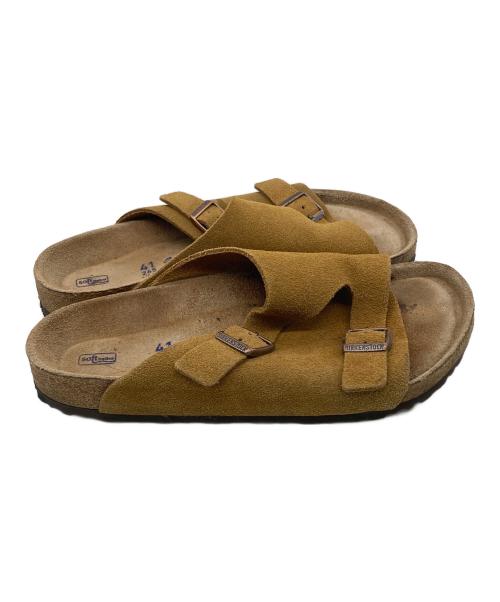 BIRKENSTOCK（ビルケンシュトック）BIRKENSTOCK (ビルケンシュトック) Zürich  チューリッヒサンダル ブラウン サイズ:26.5の古着・服飾アイテム