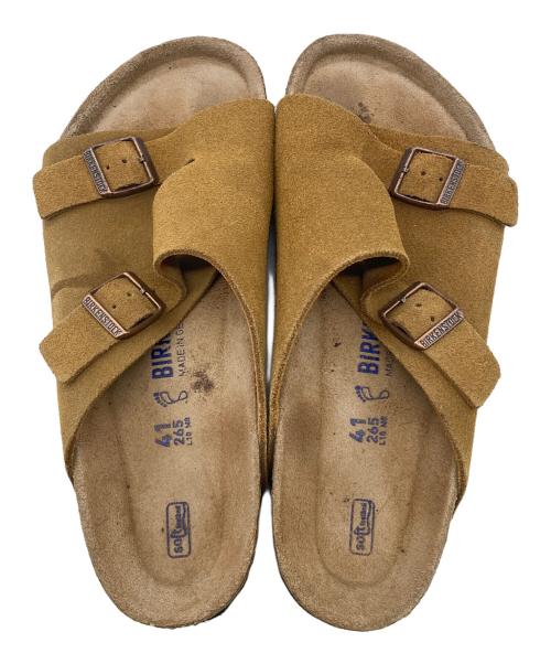 BIRKENSTOCK（ビルケンシュトック）BIRKENSTOCK (ビルケンシュトック) Zürich  チューリッヒサンダル ブラウン サイズ:26.5の古着・服飾アイテム
