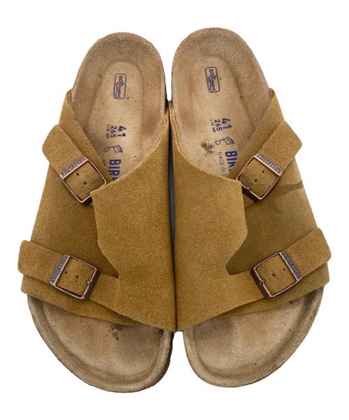 BIRKENSTOCK（ビルケンシュトック）BIRKENSTOCK (ビルケンシュトック) Zürich  チューリッヒサンダル ブラウン サイズ:26.5の古着・服飾アイテム
