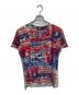 Hysteric Glamour（ヒステリックグラマー）の古着「総柄TEE」｜レッド×グレー