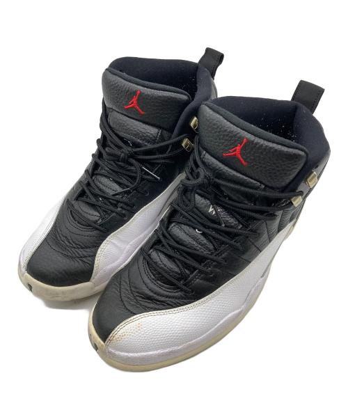 NIKE（ナイキ）NIKE (ナイキ) AIR JORDAN 12 RETRO ブラック×ホワイト サイズ:28.5の古着・服飾アイテム