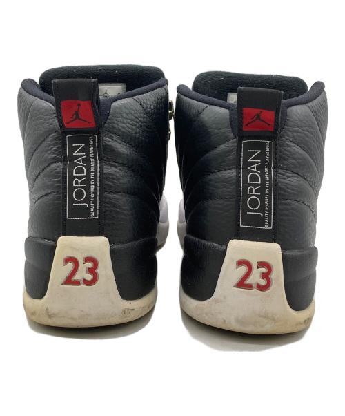 NIKE（ナイキ）NIKE (ナイキ) AIR JORDAN 12 RETRO ブラック×ホワイト サイズ:28.5の古着・服飾アイテム