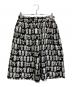 BLACK COMME des GARCONS (ブラックコムデギャルソン) 総柄スカート ホワイト×ブラック サイズ:M：6000円