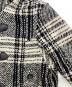 中古・古着 WEEKEND Max Mara (ウィークエンド マックスマーラ) フーデットダッフルコート ホワイト×ブラック サイズ:SIZE42：7000円