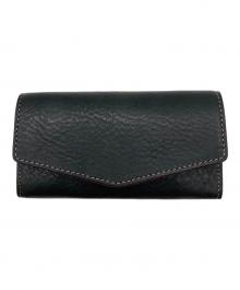 LEATHER CRAFT YOU（レザークラフト ユウ）の古着「長財布」｜ブラック×レッド