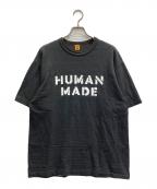HUMAN MADEヒューマンメイド）の古着「プリントTシャツ」｜ブラック